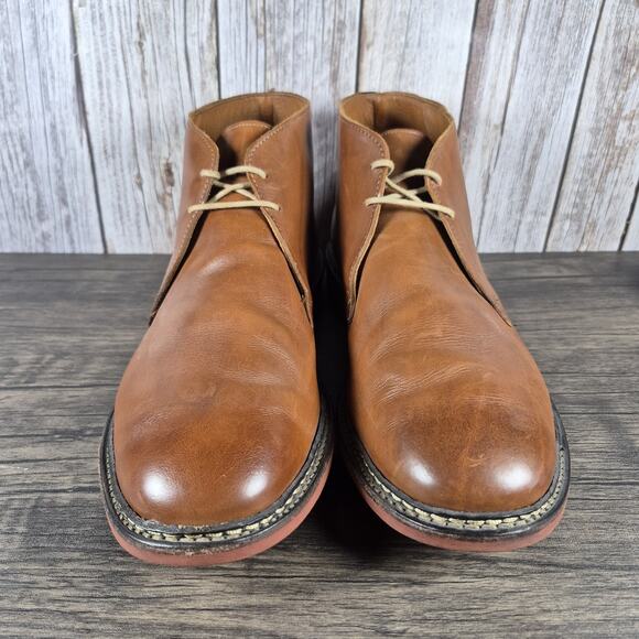 Allen Edmonds Gobi Brown Leather Chukka Boots Men's Sz 13 D (VGC) - Picture 2 of 9